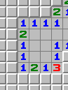 El patrón 1-2-1, ejemplo 1, sin marcar