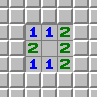 El patrón 1-2-1, ejemplo 2, sin marcar