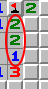 El patrón 1-2-1, ejemplo 4, marcado