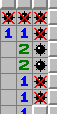 El patrón 1-2-2-1, ejemplo 1, resuelto