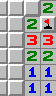 El patrón 1-2-2-1, ejemplo 4, sin marcar